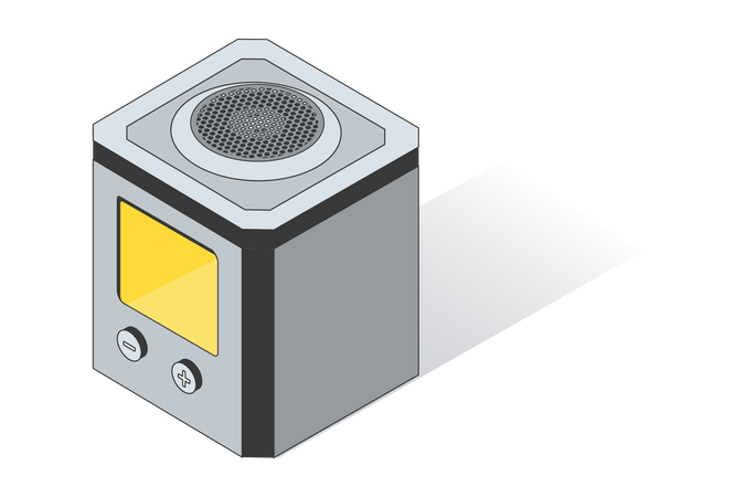 Smart Speaker  Illustration