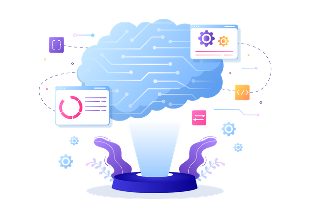 Smart Technology  Illustration