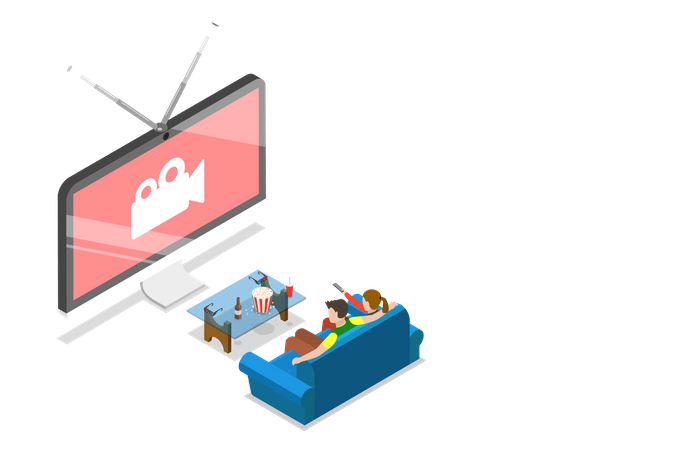 Smart TV  Illustration