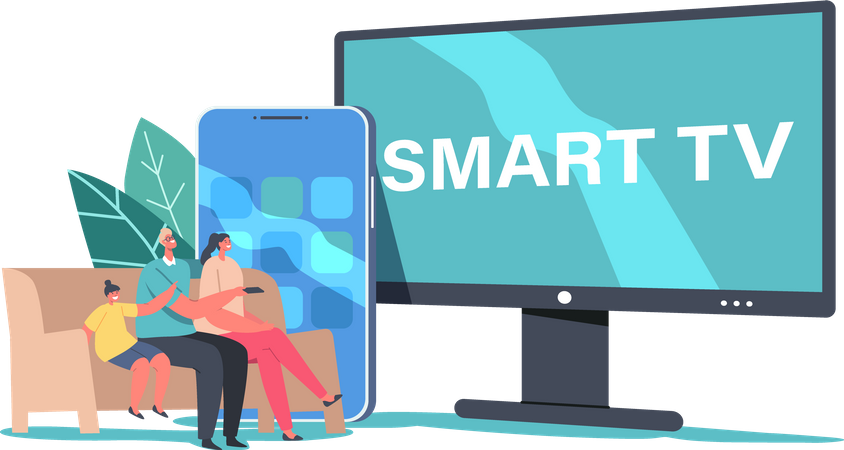 Smart Tv  Illustration