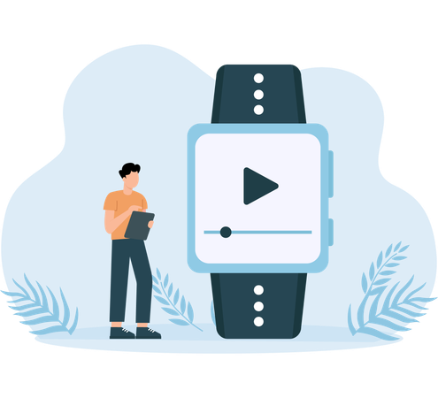 Smart Watch  Illustration