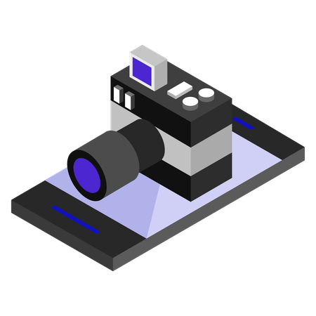 Smartphone Camera  Illustration
