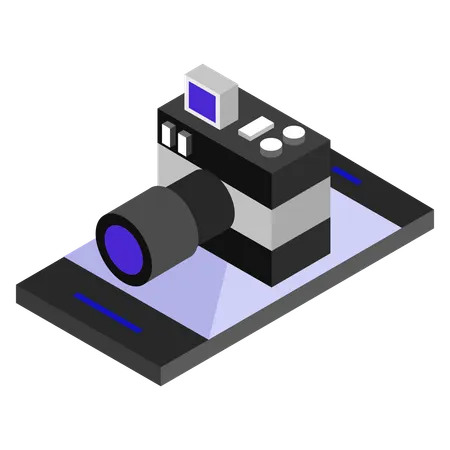 Smartphone Camera  Illustration