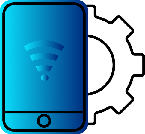 Smartphone Connectivity  Illustration
