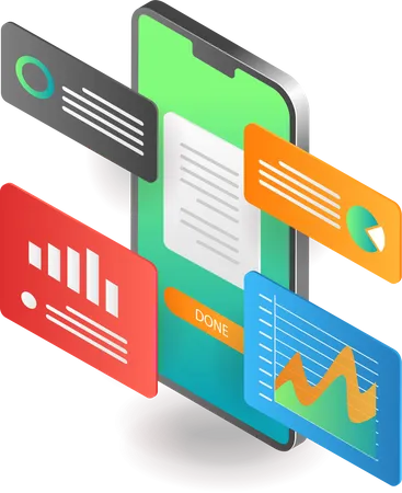 Smartphone data analysis  Illustration