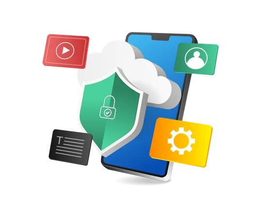 Smartpon Cloud Server Application Security  Illustration