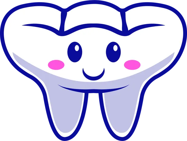 Smiling Tooth  Illustration