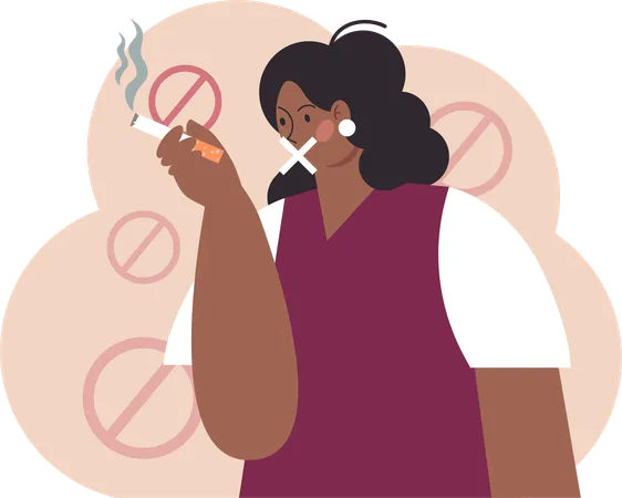 Smoking Cessation  Illustration
