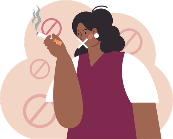 Smoking Cessation  Illustration