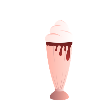 Smoothie Drink  Illustration