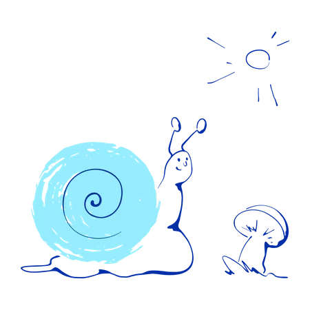 Snail  Illustration