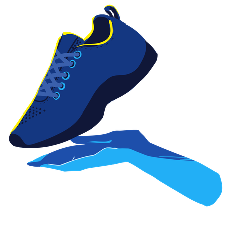 Sneaker shoes  Illustration