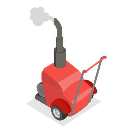 Snow blower  Illustration