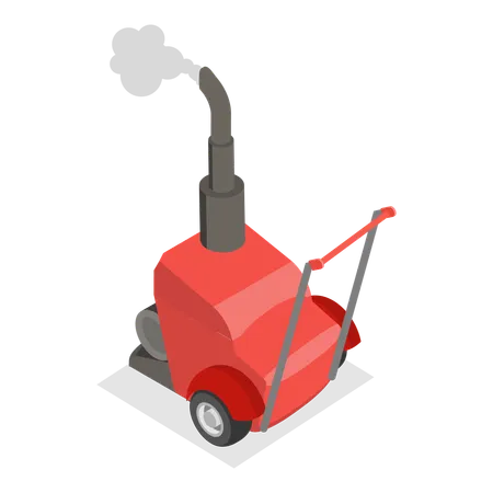 Snow blower  Illustration