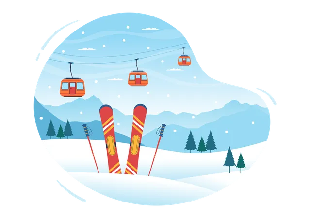 Snowboarden  Illustration