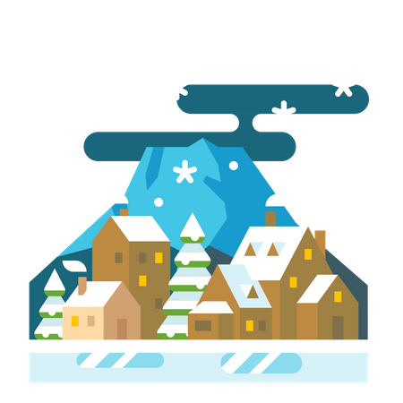 Snowfall Illustration
