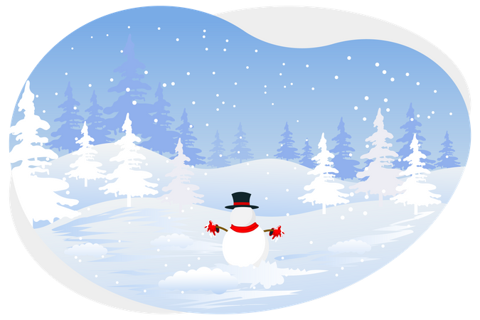 Snowman  Illustration