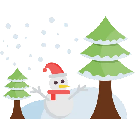 Snowman Illustration