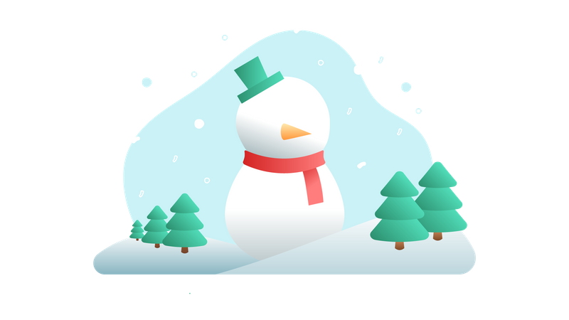 Snowman  Illustration