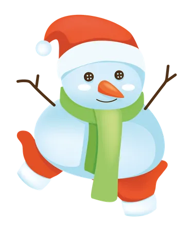 Snowman  Illustration