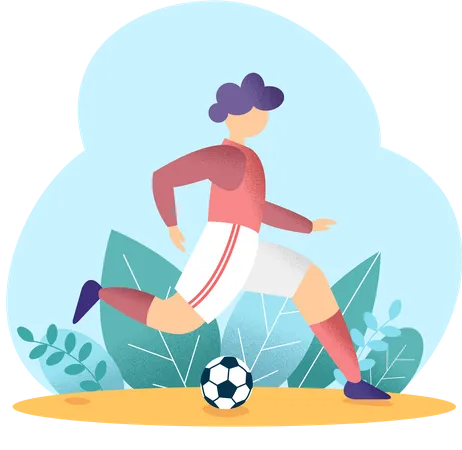 Soccer Illustration Illustration
