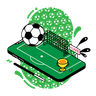 football match illustrations free
