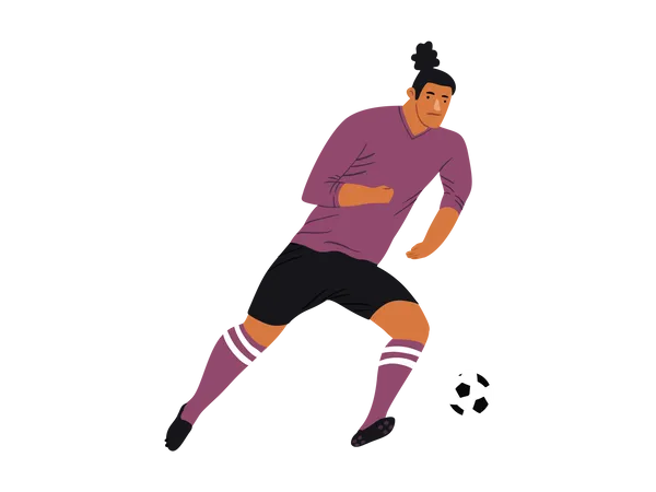 Soccer player Illustration