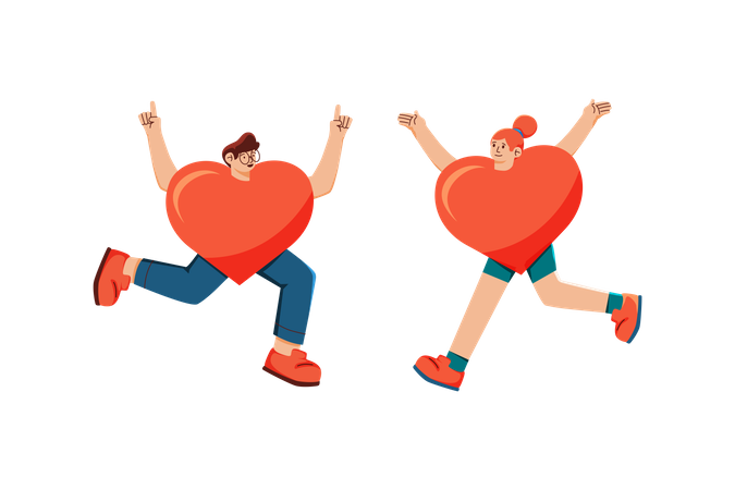 Social Media Like  Illustration