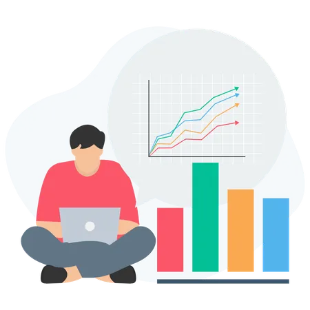 Social Report analysis  Illustration