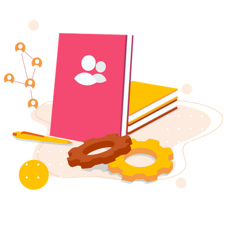 Sociology Study  Illustration