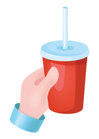 Soda Cup  Illustration
