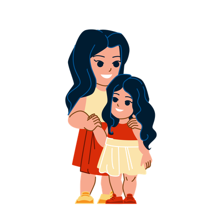 Amour de soeurs  Illustration