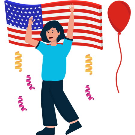 Sœurs de la Liberté Femmes unies pour célébrer l’indépendance  Illustration