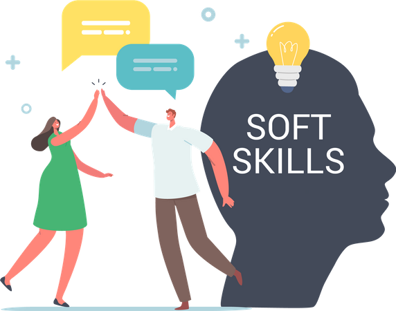 Soft Skills in Business Illustration