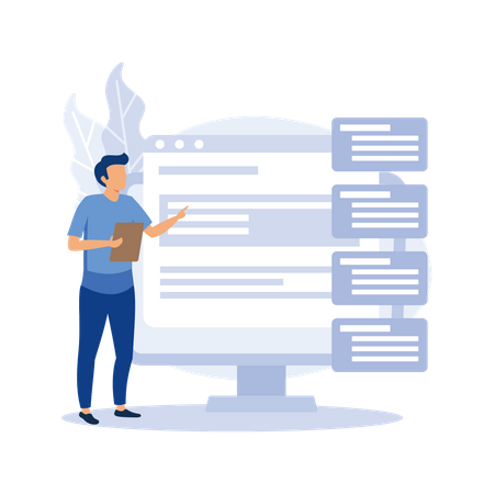 Beschreibung der Softwareanforderungen  Illustration