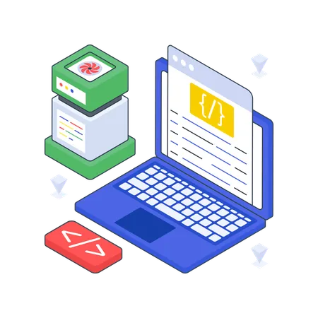 Software Coding  Illustration