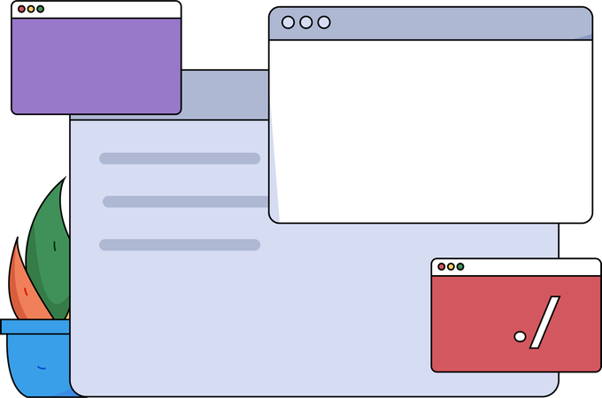 Software de codificación en línea  Ilustración