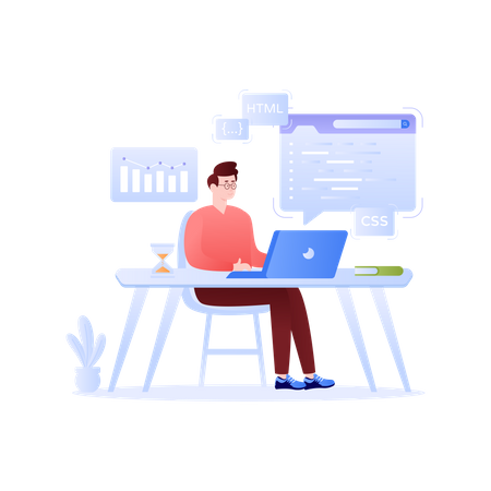 Software Development  Illustration