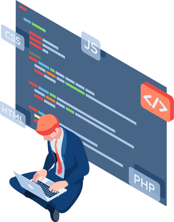 Software development  Illustration