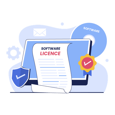 Software license  Illustration