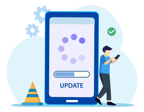 Software Update  Illustration