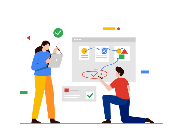 Softwaretests durch Ingenieure  Illustration