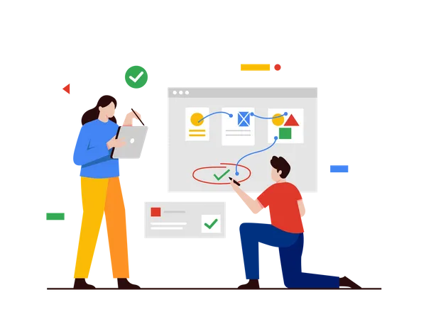 Softwaretests durch Ingenieure  Illustration