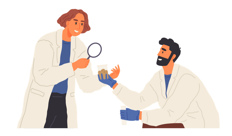 Soil Research  Illustration