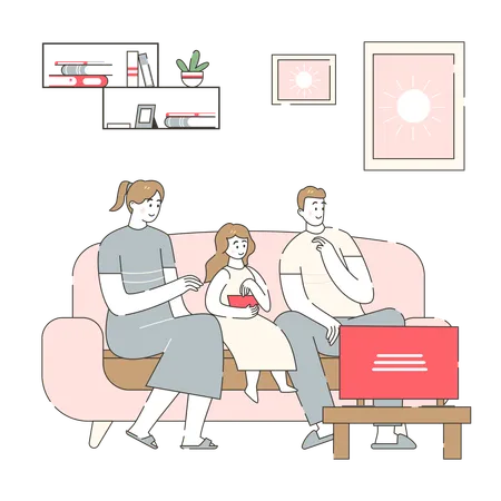 Soirée cinéma en famille avec Smart Tech  Illustration