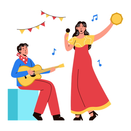 Fête de la musique  Illustration