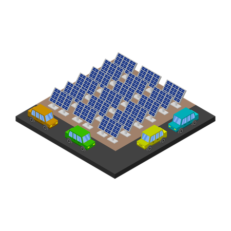 Solar panel  Illustration
