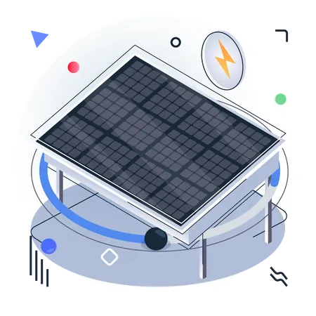 Solar Panel  Illustration