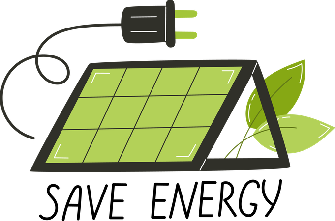 Solar Panel  Illustration