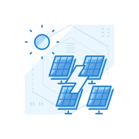 Solar Panel  Illustration